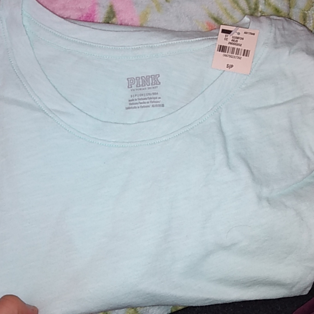 Sky Blue PINK shirt 💙